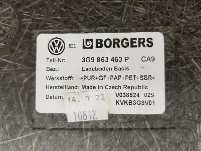 Автозапчасти б/у обивка багажника за volkswagen passat variant (cb5) business ссылки oem iam 3g9863463p