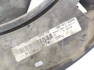 Peça sobressalente para automóvel em segunda mão termoventilador elétrico por renault trafic combi (ab 4.01) 1.9 diesel referências oem iam 8200151873e  8200151873e