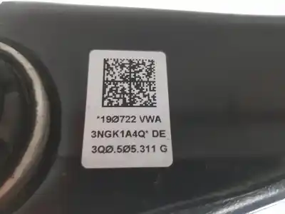 Автозапчасти б/у рычаг задней нижней правой подвески за volkswagen passat variant 2.0 tdi ссылки oem iam 3q0505311g  3q0505311g