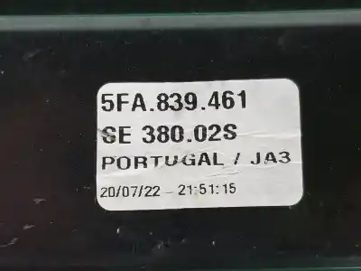 Second-hand car spare part rear left window regulator for cupra sin definir sin definir oem iam references 5fa839461  5fa839461