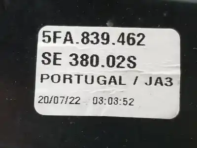 Автозапчастина б/у регулятор скла заднього правого для cupra sin definir sin definir посилання на oem iam 5fa839462  5fa839462