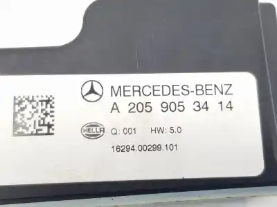 Peça sobressalente para automóvel em segunda mão módulo eletrônico por mercedes clase c familiar 2.1 cdi referências oem iam a2059053414 a2059053414 