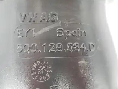 Автозапчастина б/у повітряний канал для cupra formentor dpca посилання на oem iam 5q0129684d  5q0129684d