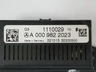 Peça sobressalente para automóvel em segunda mão módulo eletrônico por clase c clase a 2.1 cdi referências oem iam a0009822023  a0009822023