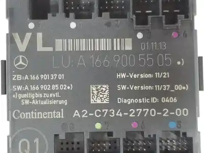 Peça sobressalente para automóvel em segunda mão módulo eletrônico por clase c clase a 2.1 cdi referências oem iam a1669005505  a1669005505
