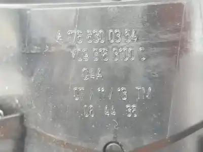 Peça sobressalente para automóvel em segunda mão grelha de ventilação tablier por clase c clase a 2.1 cdi referências oem iam a1768300354  a1768300354