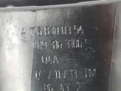 Peça sobressalente para automóvel em segunda mão grelha de ventilação tablier por clase c clase a 2.1 cdi referências oem iam a1768300354