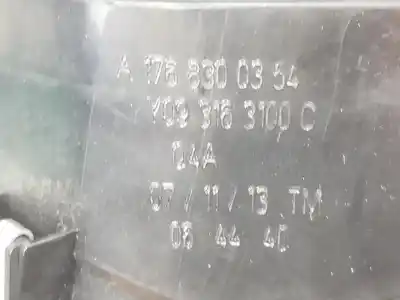 Peça sobressalente para automóvel em segunda mão grelha de ventilação tablier por clase c clase a 2.1 cdi referências oem iam a1768300354