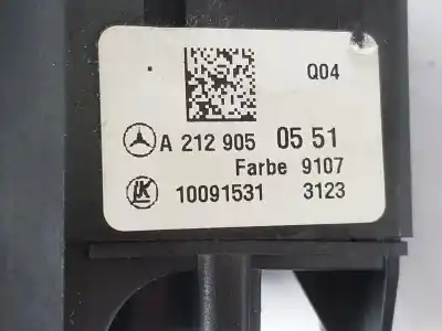 Peça sobressalente para automóvel em segunda mão comutador de luzes por clase c clase a 2.1 cdi referências oem iam a2129050551  a2129050551
