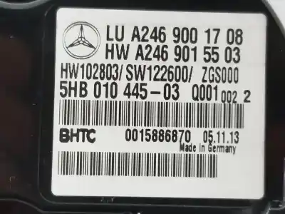 Peça sobressalente para automóvel em segunda mão comando de sofagem (chauffage / ar condicionado) por clase c clase a 2.1 cdi referências oem iam a2469001708  a2469001708