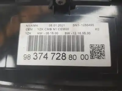 Автозапчастина б/у панель інструментів для toyota proace verso 2.0 d-4d посилання на oem iam su001a5022  983747288000