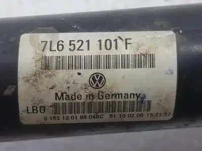 Second-hand car spare part front center transmission for audi q7 (4l) 3.0 v6 24v tdi oem iam references 7l6521101f