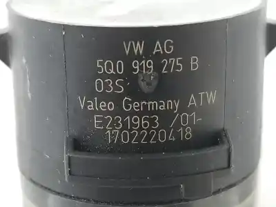Автозапчасти б/у парковочный датчик за audi q2 (gab) 2.0 16v tdi ссылки oem iam 5q0919275b  5q0919275b
