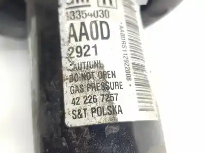 Автозапчастина б/у передній правий амортизатор для opel astra j (p10) 1.7 cdti (68) посилання на oem iam 13474018  13474019
