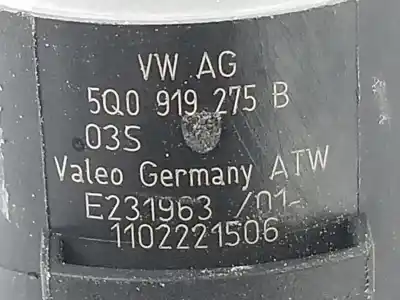 Автозапчасти б/у парковочный датчик за audi q2 (gab) 2.0 16v tdi ссылки oem iam 5q0919275b  5q0919275b