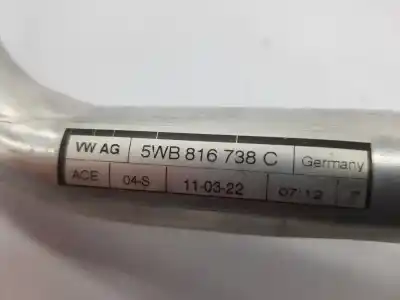 Автозапчасти б/у трубы кондиционирования воздуха за audi q2 (gab) 2.0 16v tdi ссылки oem iam 5wb816738c  5wb816738c
