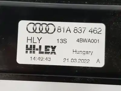 Автозапчасти б/у регулятор стекла переднего правого за audi q2 (gab) 2.0 16v tdi ссылки oem iam 81a837462  81a837462