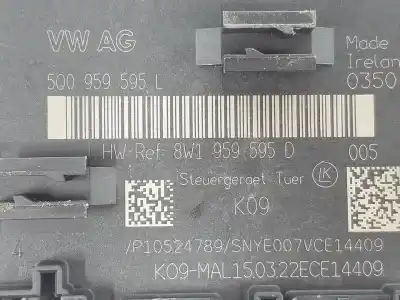 Автозапчастина б/у електронний модуль для audi q2 (gab) 2.0 16v tdi посилання на oem iam 5q0959595l  5q0959595l