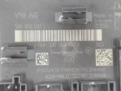 Автозапчасти б/у электронный модуль за audi q2 (gab) 2.0 16v tdi ссылки oem iam 5q0959592l  5q0959592l