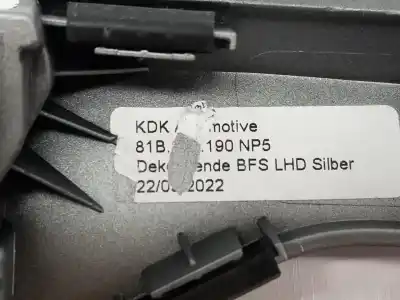 Автозапчастина б/у молдинг для audi q2 (gab) 2.0 16v tdi посилання на oem iam 81b853190  81b853190
