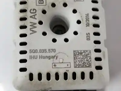 Second-hand car spare part electronic module for seat leon (5f1) 1.2 tsi oem iam references 5q0035570  5q0035570