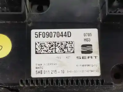 Second-hand car spare part climate control for seat leon (5f1) 1.2 tsi oem iam references 5f0907044d  5f0907044d