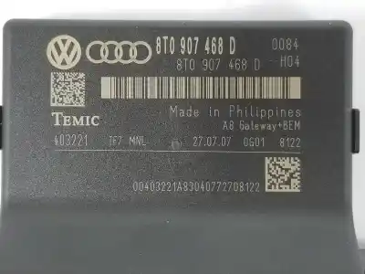 Second-hand car spare part electronic module for audi a5 (8t3) 2.7 tdi oem iam references 8t0907468d  8t0907468d
