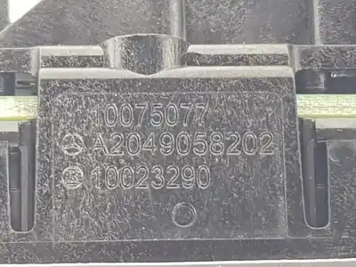Second-hand car spare part rear right power window switch for clase c clase c familiar 2.1 cdi oem iam references a2049058202