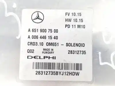 Second-hand car spare part ecu engine control for clase c clase c familiar 2.1 cdi oem iam references a6519007500
