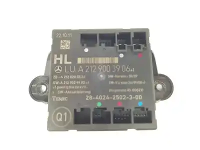 Second-hand car spare part electronic module for clase c clase c familiar 2.1 cdi oem iam references a2129003906