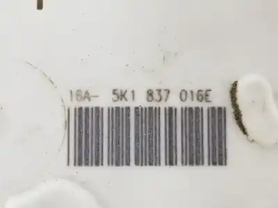 Автозапчасти б/у замок передней правой двери за seat leon (5f1) 1.6 tdi ссылки oem iam 5k1837016e  5k1837016e