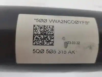 Автозапчастина б/у задня вісь для cupra formentor dpca посилання на oem iam 5q0505315ak  5q0505315ak