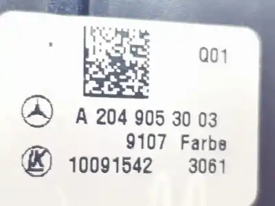 Автозапчастина б/у управління світлом для clase c clase c familiar 2.1 cdi посилання на oem iam a2049053003  a2049053003