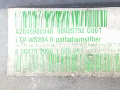 Second-hand car spare part side skirt for clase c clase c familiar 2.1 cdi oem iam references a2046900340