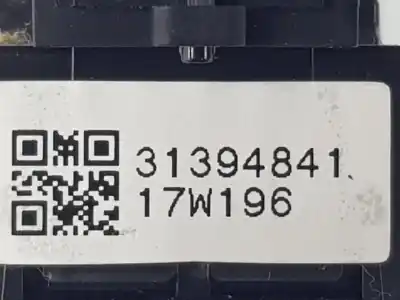 Peça sobressalente para automóvel em segunda mão botão / interruptor elevador vidro traseiro esquerdo por volvo xc60 2.0 d referências oem iam 31394841  31394841