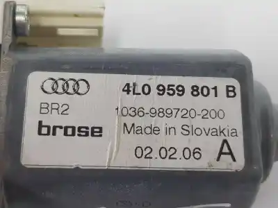 Автозапчасти б/у мотор заднего левого стекла за audi q7 (4l) 3.0 v6 24v tdi ссылки oem iam 4l0959801b  4l0959801b