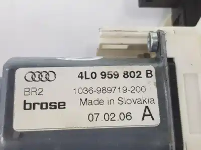 Second-hand car spare part rear right window motor for audi q7 (4l) 3.0 v6 24v tdi oem iam references 4l0959802b  4l0959802b