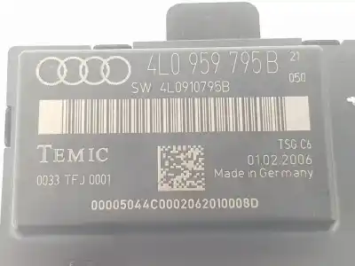 Peça sobressalente para automóvel em segunda mão módulo eletrônico por audi q7 (4l) 3.0 v6 24v tdi referências oem iam 4l0959795b  4l0959795b
