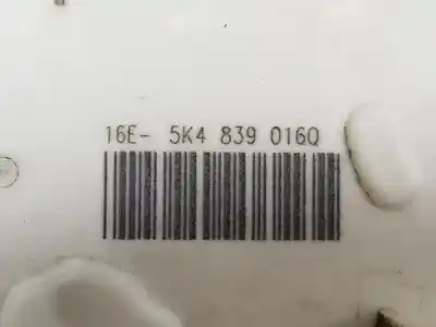 Автозапчасти б/у замок задней правой двери за seat leon (5f1) 1.6 tdi ссылки oem iam 5k4839016q  5k4839016q