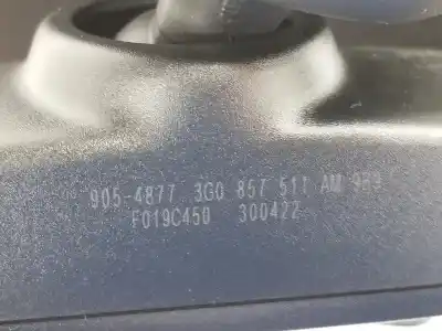 Автозапчастина б/у внутрішне дзеркало для cupra sin definir sin definir посилання на oem iam 3g0857511am  3g0857511am