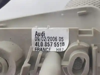 Peça sobressalente para automóvel em segunda mão pára-sol esquerdo por audi q7 (4l) 3.0 v6 24v tdi referências oem iam 4l0857551b  4l0857551m