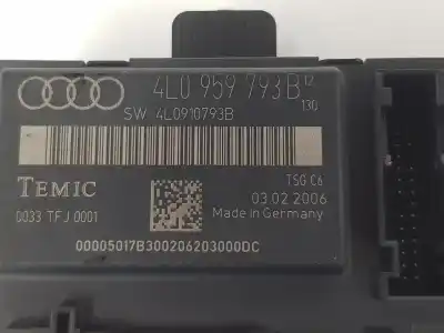 Peça sobressalente para automóvel em segunda mão módulo eletrônico por audi q7 (4l) 3.0 v6 24v tdi referências oem iam 4l0959793b  4l0959793b