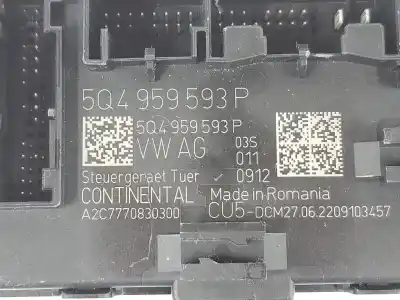 Second-hand car spare part electronic module for cupra sin definir sin definir oem iam references 5q4959593p  5q4959593p