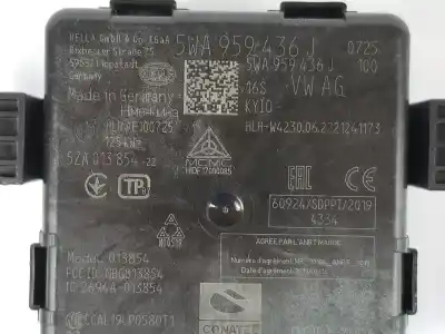 Автозапчастина б/у електронний модуль для cupra sin definir sin definir посилання на oem iam 5wa959436j  5wa959436j