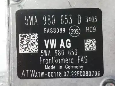 Second-hand car spare part camera for cupra formentor dpca oem iam references 5wa980653d  5wa980653d