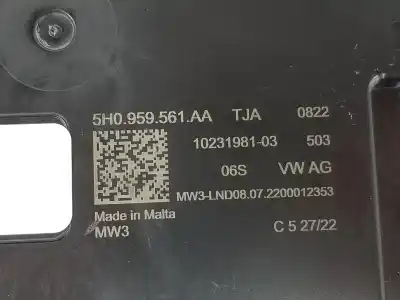 Автозапчастина б/у внутрішне світло для cupra sin definir sin definir посилання на oem iam 5h0959561aa  5h0959561aa