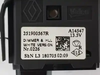 Second-hand car spare part switch for renault clio iv 0.9 oem iam references 251900567r  251900567r