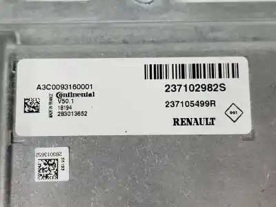 Автозапчасти б/у блок управления двигателем за renault clio iv 0.9 ссылки oem iam 237102982s  237105499r