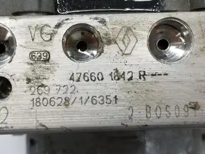 Peça sobressalente para automóvel em segunda mão abs por renault clio iv 0.9 referências oem iam 476607694r  476601842r