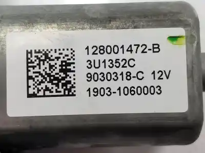 Second-hand car spare part left front window motor for renault clio iv 0.9 oem iam references 807213867r  807213867r